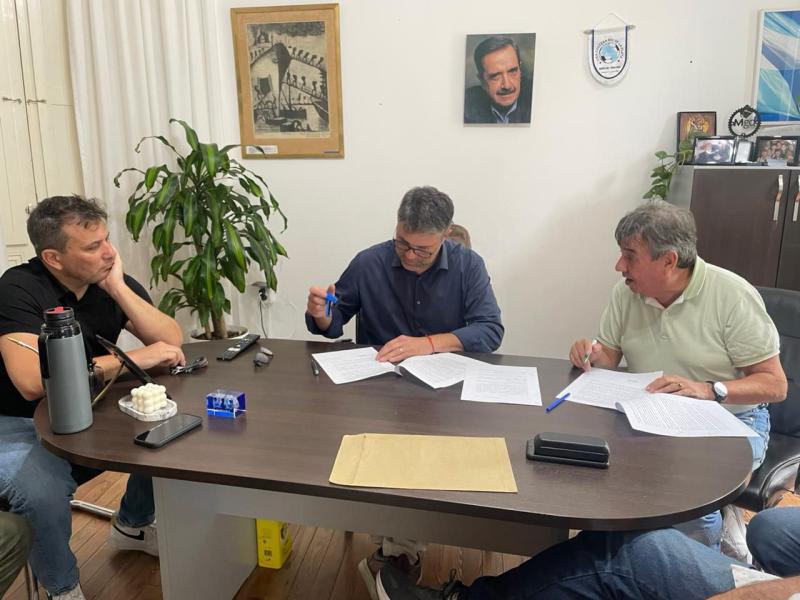 Magdalena: el Sindicato de Empleados Municipales inauguró su nueva sede y firmó acuerdos con el municipio