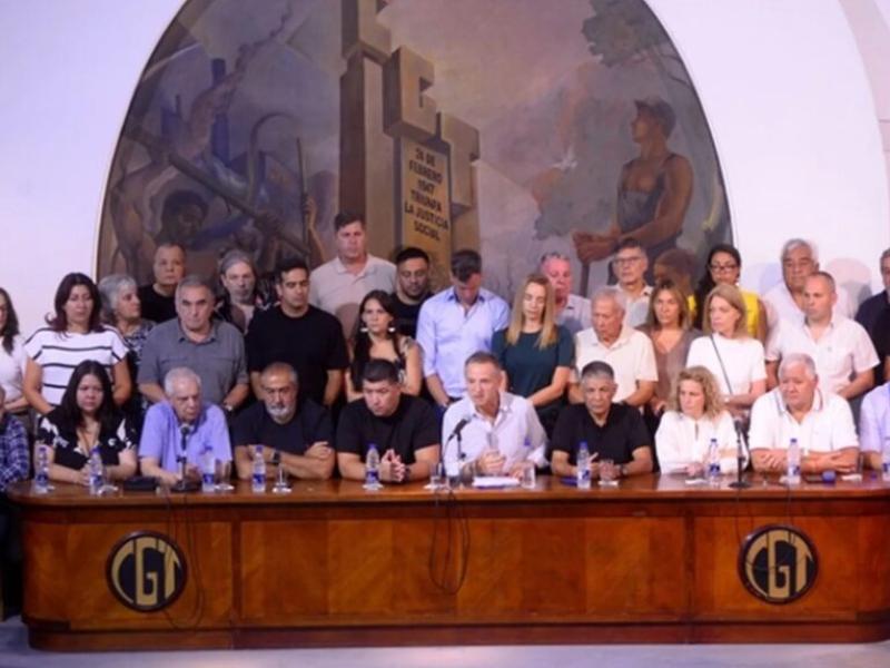 Paro y reclamo de los gremios