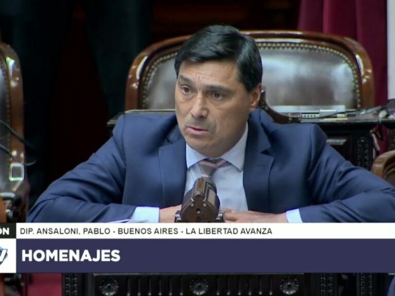 Pablo Ansaloni, el diputado de origen sindical que volvió a respaldar la Reforma Laboral