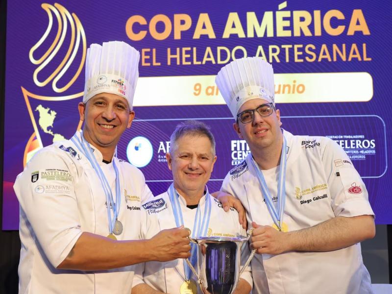 Argentina, campeona de la Copa América del Helado Artesanal: rumbo al Mundial en Italia