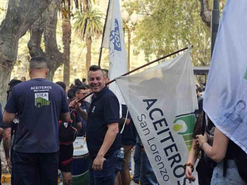 Aceiteros de San Lorenzo convocan a movilizar contra la reforma laboral impulsada por el Gobierno