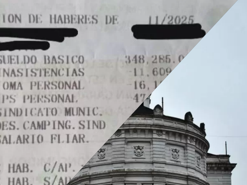 Sueldos municipales en La Plata: lejos de cubrir la canasta básica