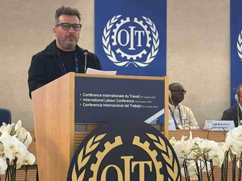 En la OIT, Hernán Doval denunció precarización y persecución sindical en el empleo municipal latinoamericano