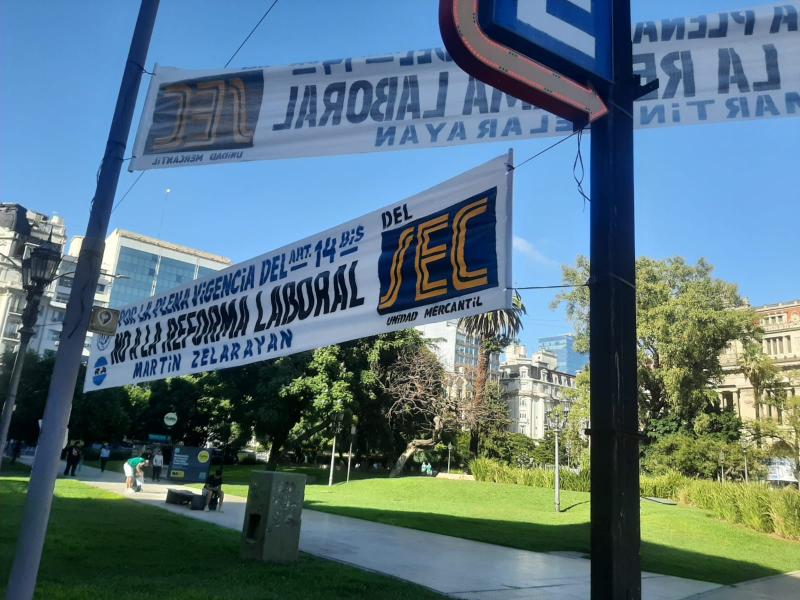 Movilización a la Justicia para pedir la nulidad de la reforma laboral: fuerte respaldo de las bases y ausencias en la dirigencia