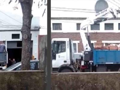 Vecinos de La Plata denuncian a una empresa constructora por funcionar ilegalmente en zona residencial