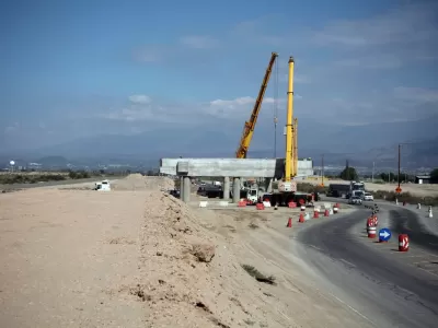 El ajuste en la obra pública golpea a la construcción: frenan trabajos en la Ruta 40 en San Juan y despiden a 95 trabajadores