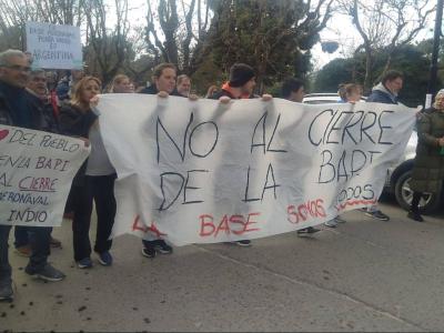 Movilización al Ministerio de Defensa de la Nación