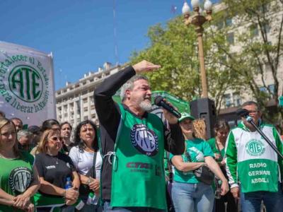 ATE convoca a un paro nacional y se suma a la movilización del 18 de junio en apoyo a Cristina Kirchner
