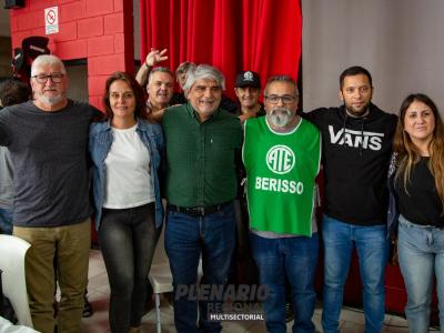 Plenario Multisectorial de los gremios de la Región: preparan una protesta a modalidad a definir para el 27