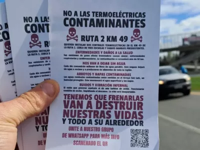 El Concejo Deliberante de La Plata rechazó la instalación de centrales termoeléctricas en Ruta 2