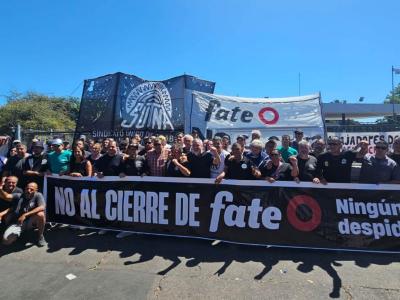 Fate: trabajadores marcharán a Plaza de Mayo tras nuevos fallos contra los despidos y por salarios adeudados