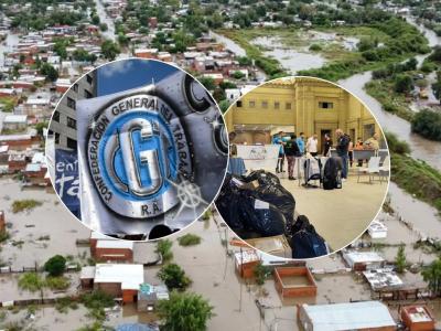 Sindicatos se movilizan en campaña solidaria federal para ayudar a los afectados por las inundaciones en Bahía Blanca
